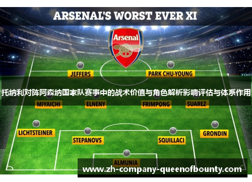 托纳利对阵阿森纳国家队赛事中的战术价值与角色解析影响评估与体系作用